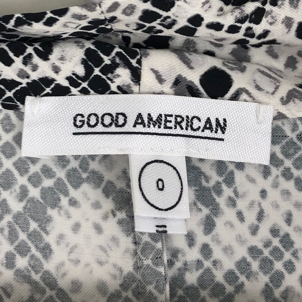 NEW Good American The Sheer Snake Skin Python Robe - Picture 6 of 9